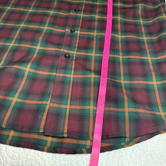 Pendleton Casual Red and Green Plaid Shirt size Medium - Picture 10 of 16